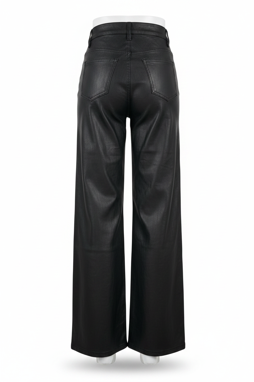 GOODIES LEATHER LOOK WIDE LEG | DJ2685