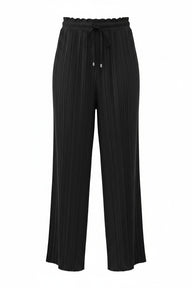 PLISSE BROEK | ZWART