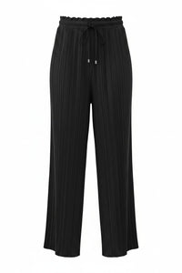 PLISSE BROEK | ZWART