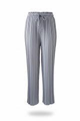 PLISSE BROEK | GRIJS