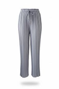 PLISSE BROEK | GRIJS
