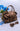 LUNA HANDTAS SMALL METALIC | BRONS