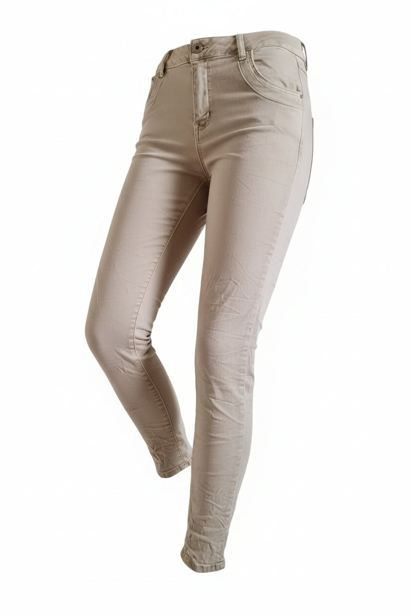 JEWELLY JEANS | HIGH WAIST JW22119A