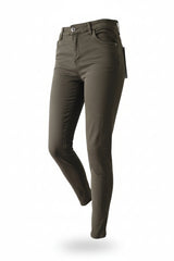 Khaki-Jeans | Hohe Taille YH632
