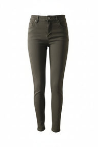 Khaki-Jeans | Hohe Taille YH632
