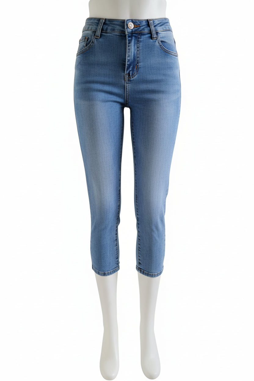 MISS RJ 7/8 HIGH WAIST | BLUE HC6801