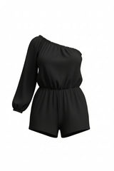 PLAYSUIT COTTON | BLACK