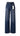 JEANS MET BRUINE WASSING WIDE LEG | REDBERRY SKA-07229