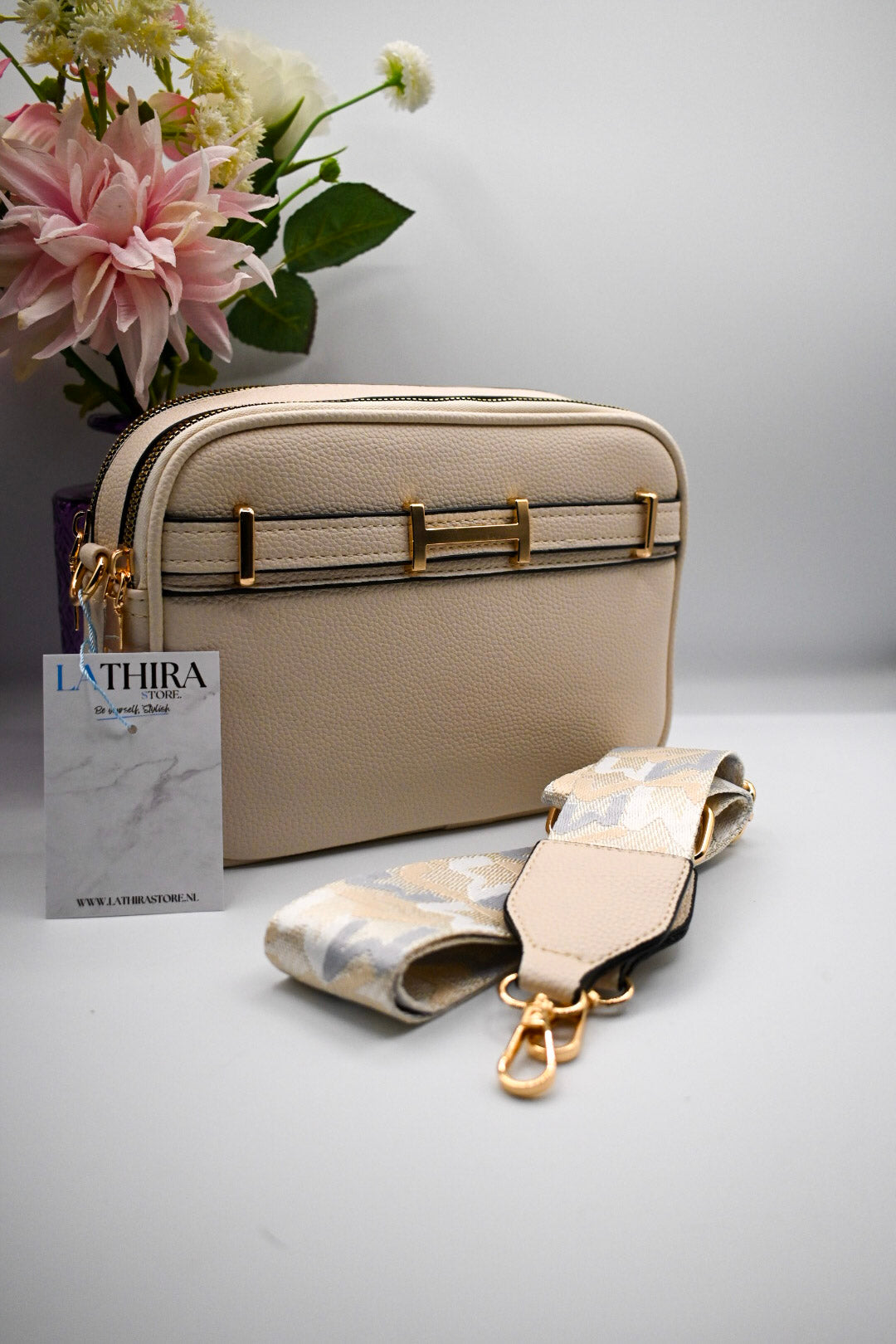 HEIDI SCHOUDERTAS | LICHT BEIGE