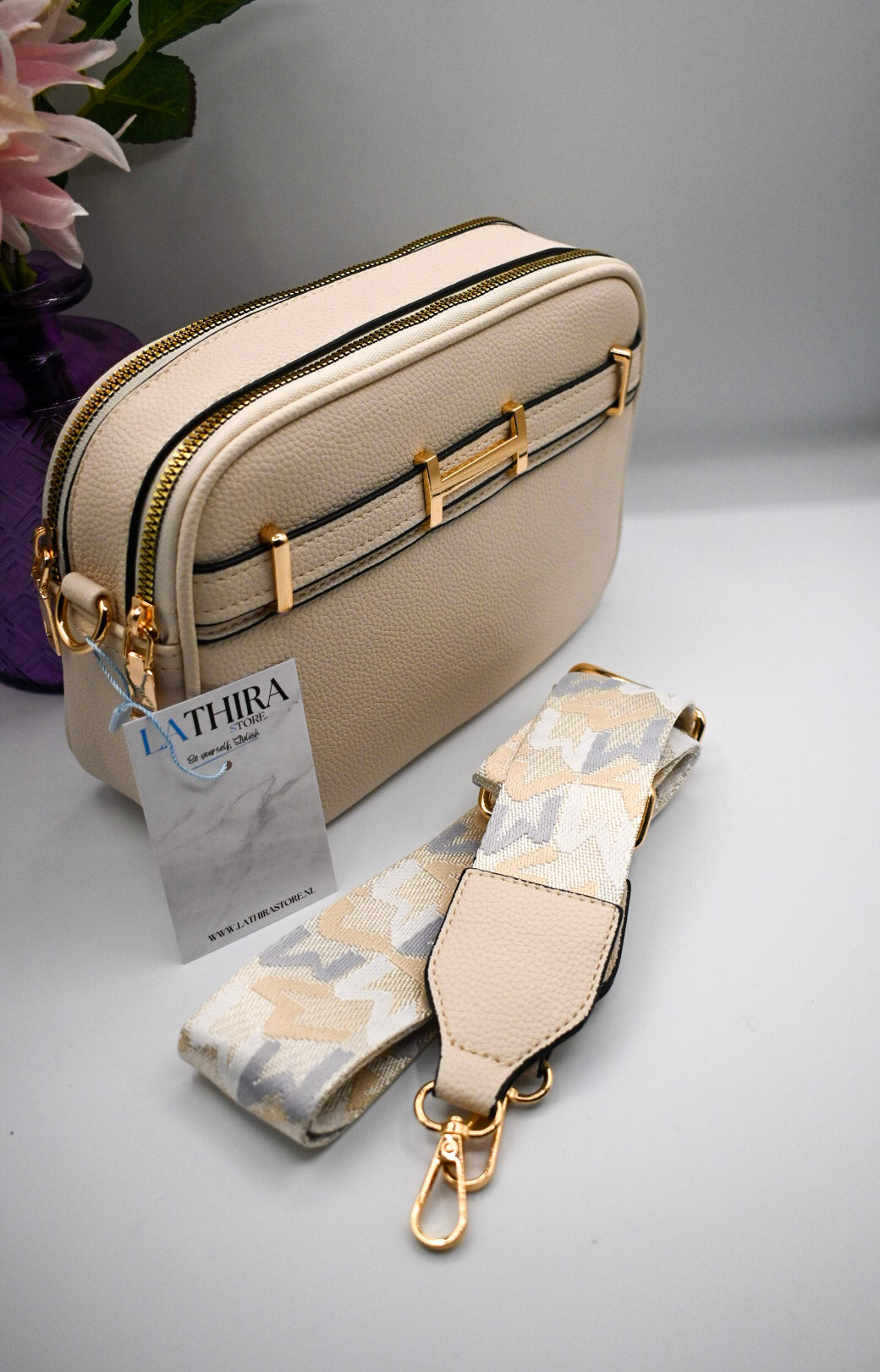 HEIDI SCHOUDERTAS | LICHT BEIGE