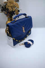 YSA SCHOUDERTAS | KOBALT BLAUW