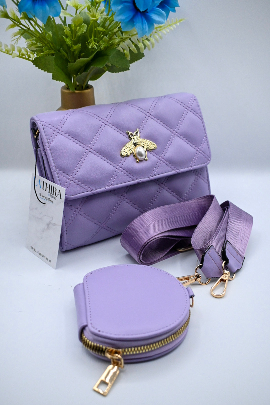 BEE SCHOUDERTAS | LILA