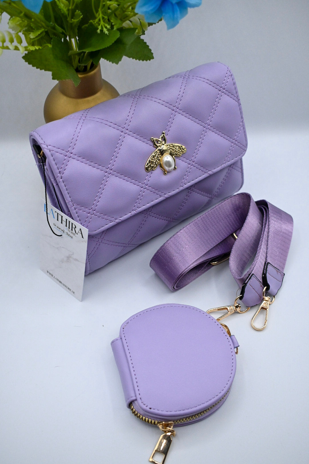 BEE SCHOUDERTAS | LILA