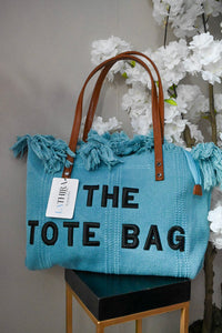 STRANDTAS TOTE | BLAUW