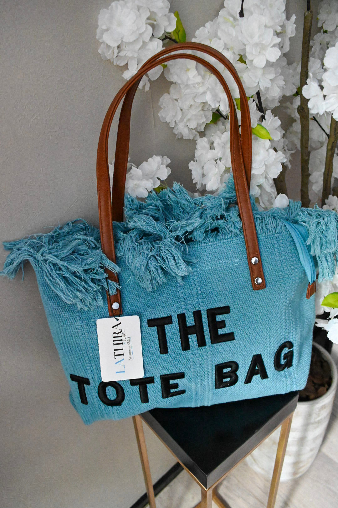 STRANDTAS TOTE | BLAUW