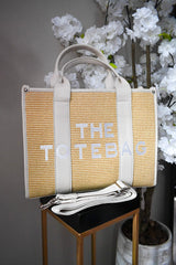 RIVIERA TOTE BAG LARGE | BEIGE