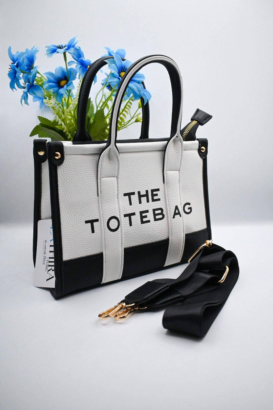 TOTE BAG | WIT/ZWART