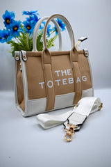 TOTE BAG | BEIGE/WIT