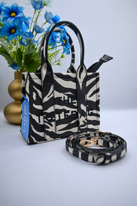 TOTE BAG MINI | ZEBRA