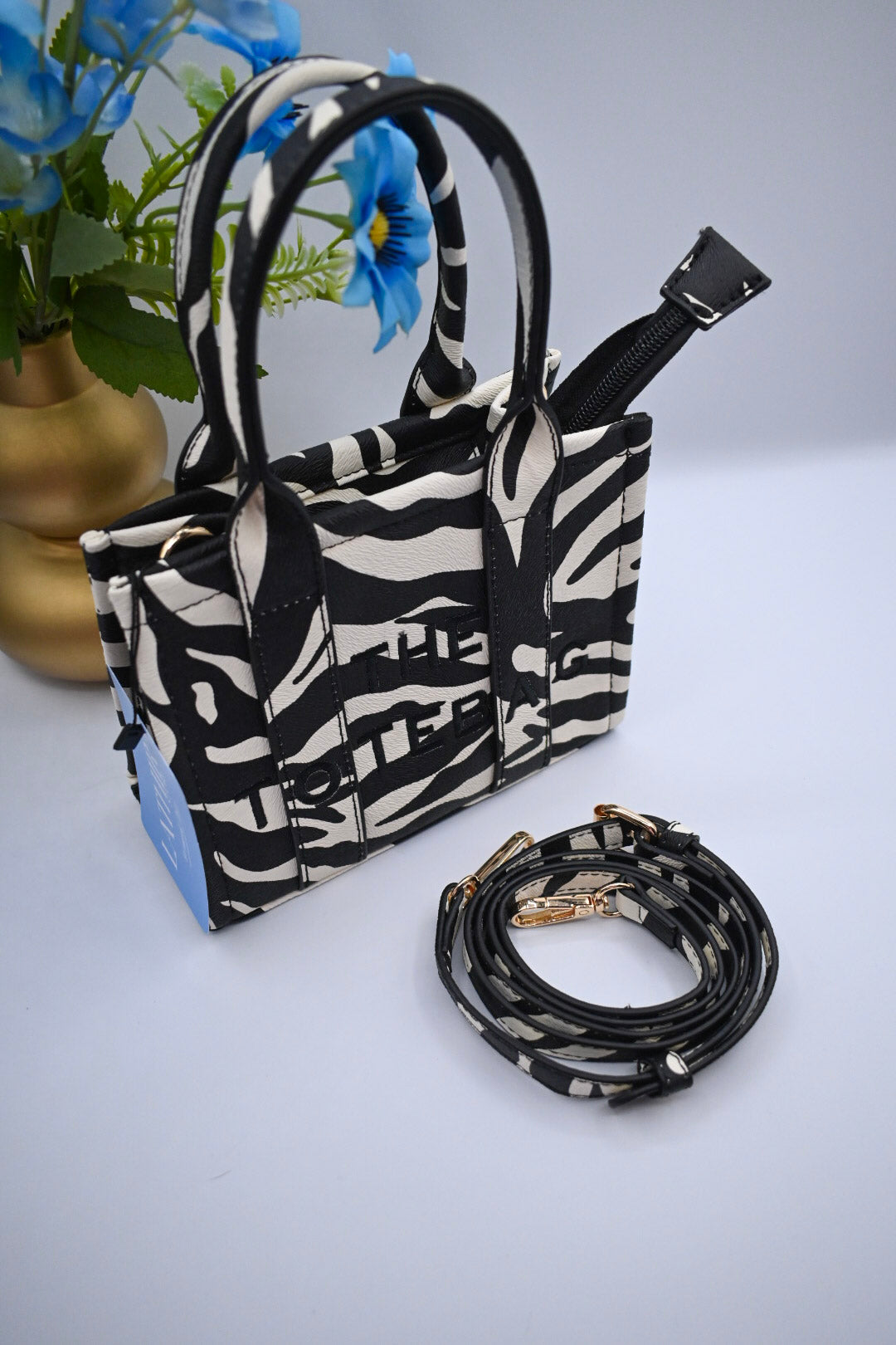 TOTE BAG MINI | ZEBRA