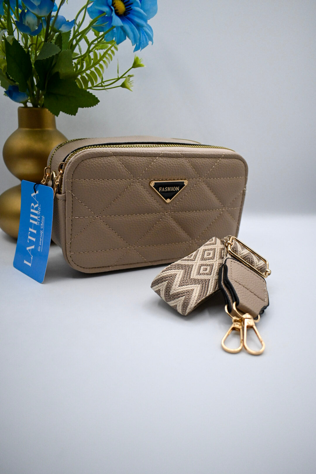 FENNA SCHOUDERTAS | BEIGE