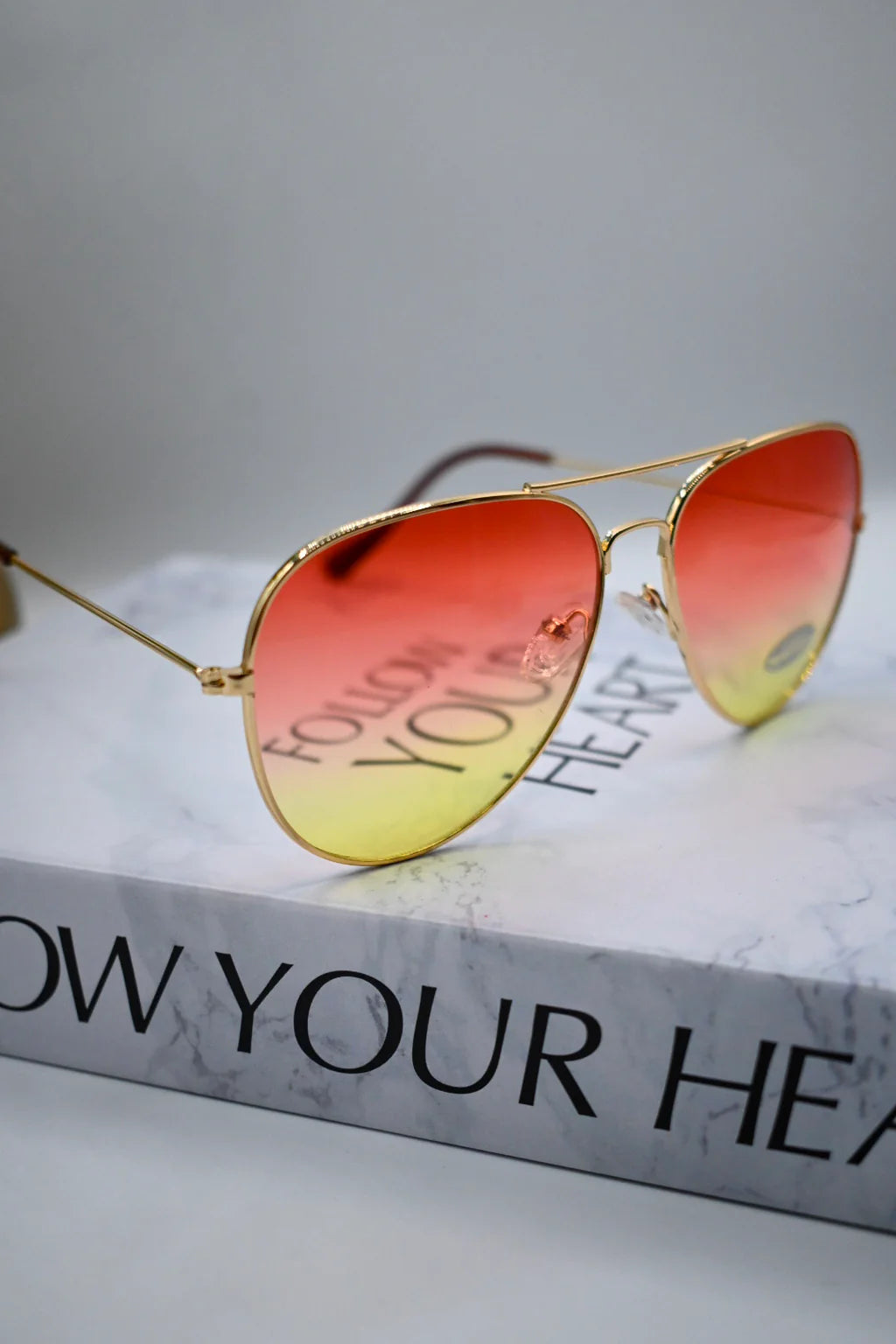 PILOT ZONNEBRIL | ORANJE/GEEL