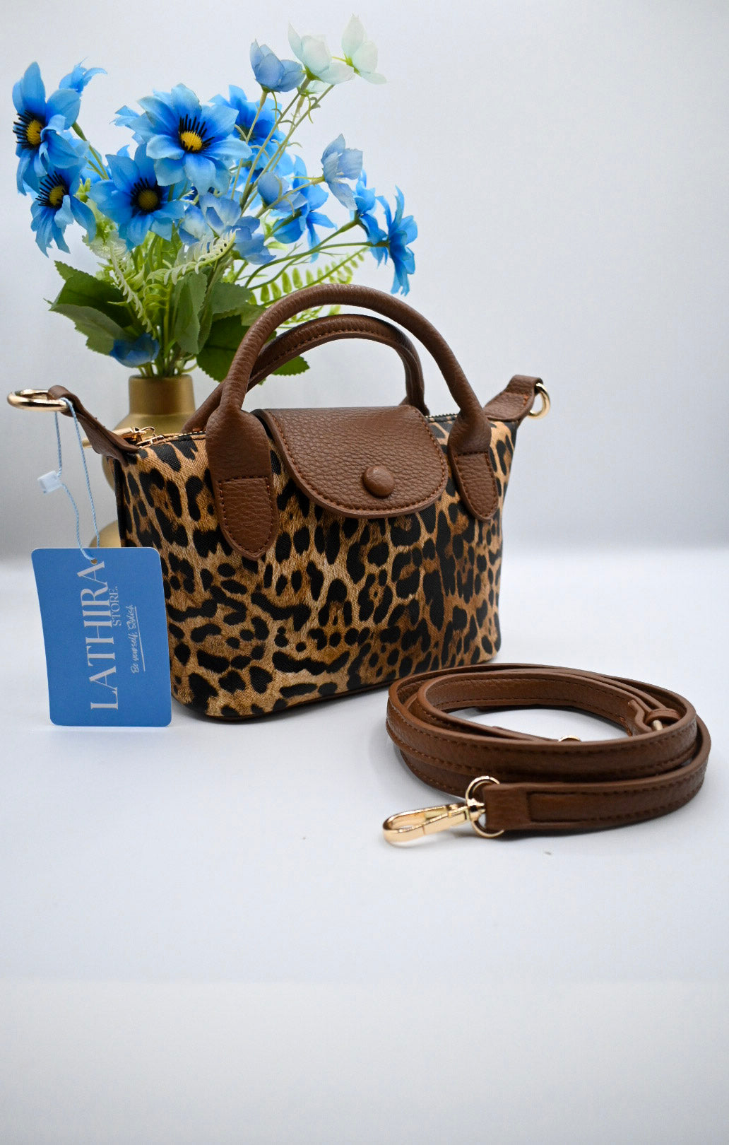 NOVA MINI SCHOUDERTAS | LEOPARD