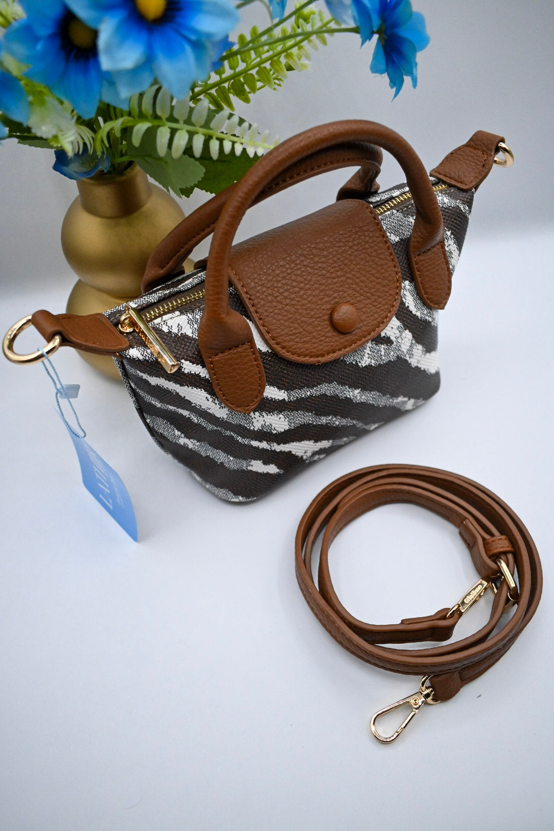 NOVA MINI SCHOUDERTAS | ZEBRA
