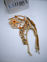 TASSENHANGER BLOEM | BRUIN