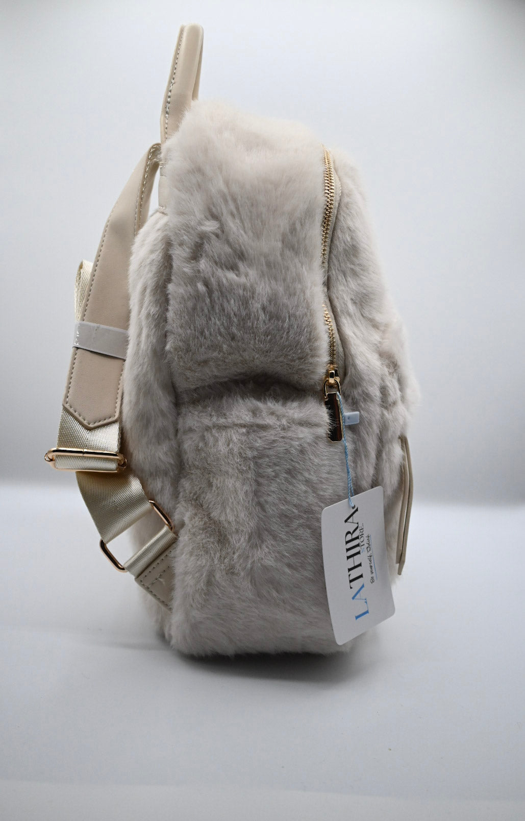 FLUFFY RUGTAS | BEIGE