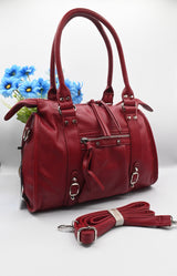 LUNA HANDTAS MEDIUM | BORDEAU