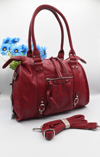 LUNA HANDTAS MEDIUM | BORDEAU