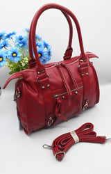 LUNA HANDTAS MEDIUM | BORDEAU