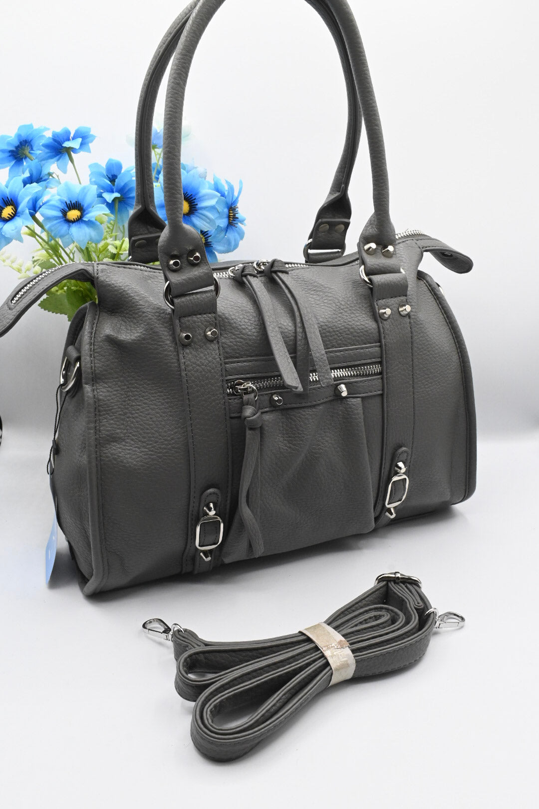 LUNA HANDTAS MEDIUM | GRIJS