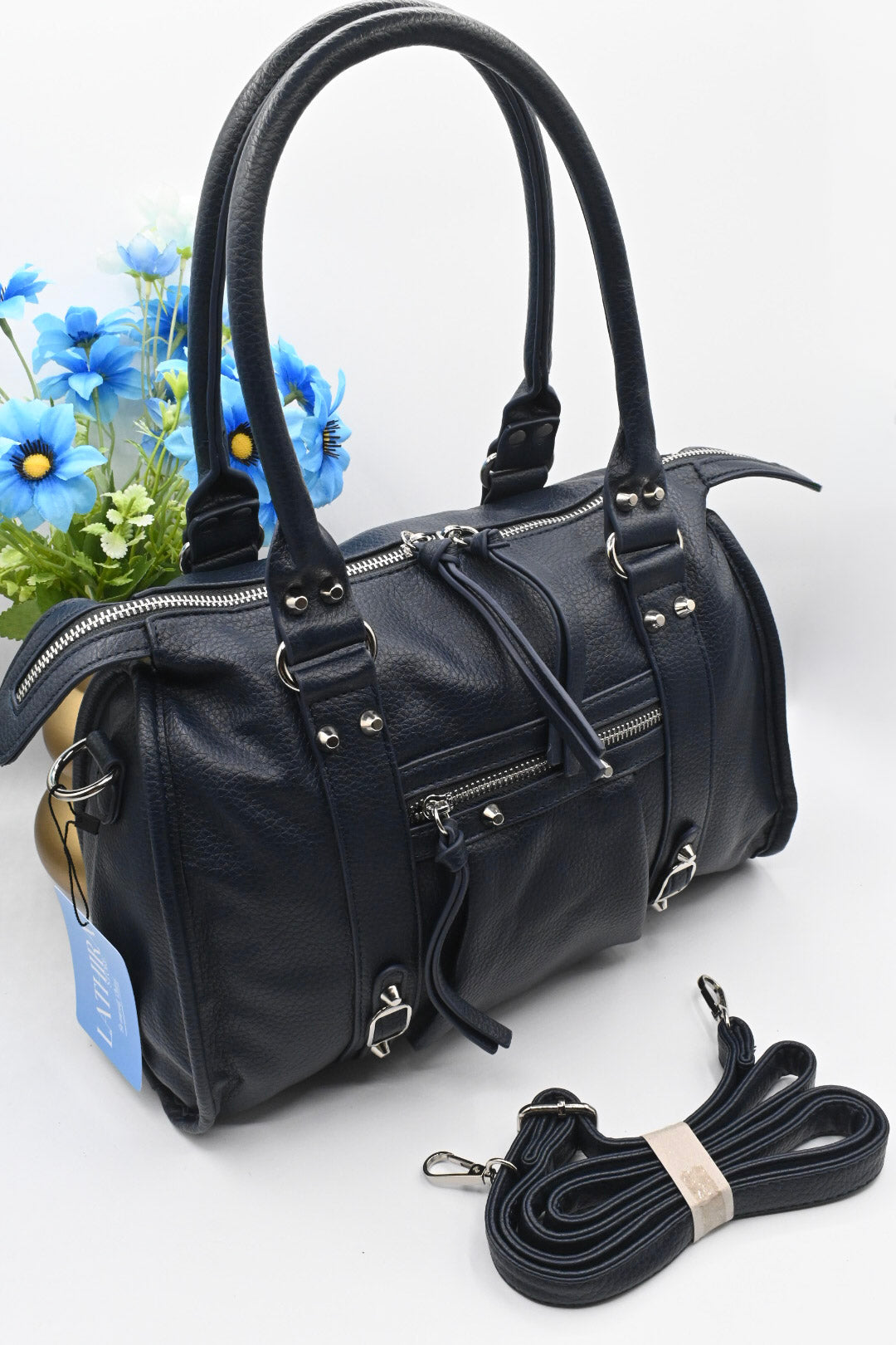 LUNA HANDTAS MEDIUM | MARINE