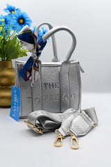 TOTE BAG MINI | ZILVER