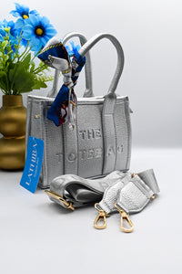 TOTE BAG MINI | ZILVER