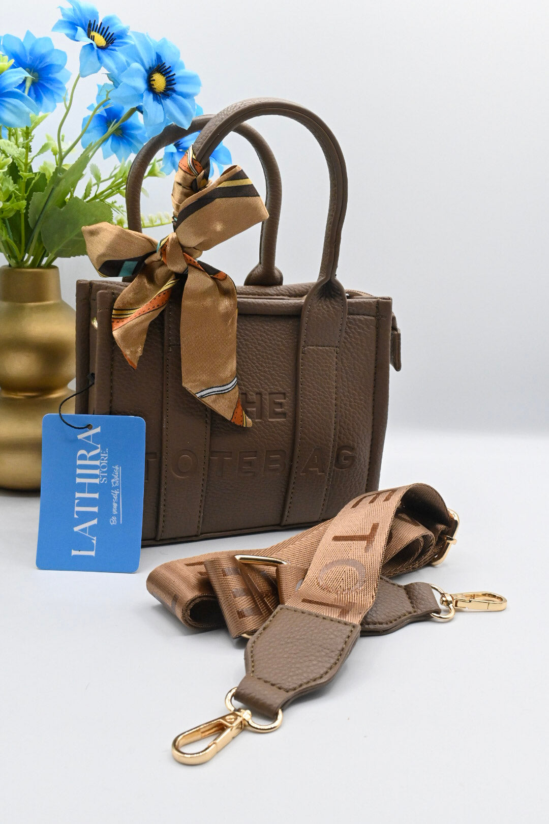 TOTE BAG MINI | CHOCO