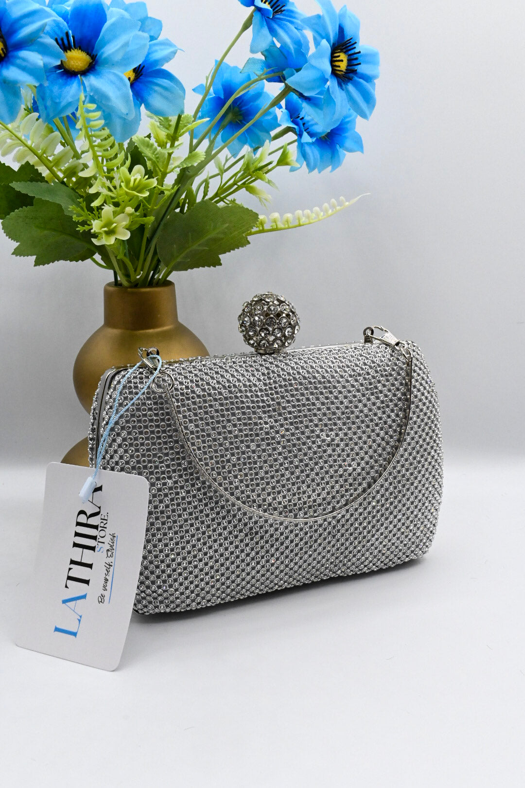 LUXE CLUTCH | ZILVER