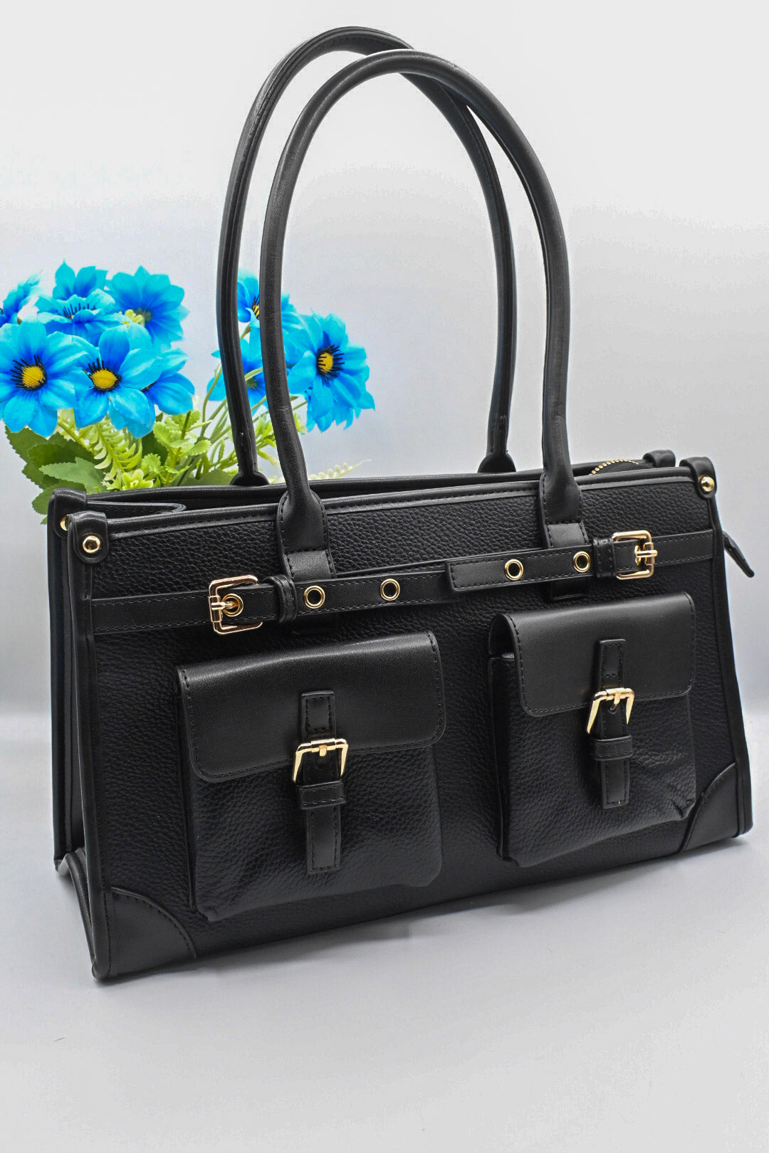 ELEGANT HANDTAS | ZWART