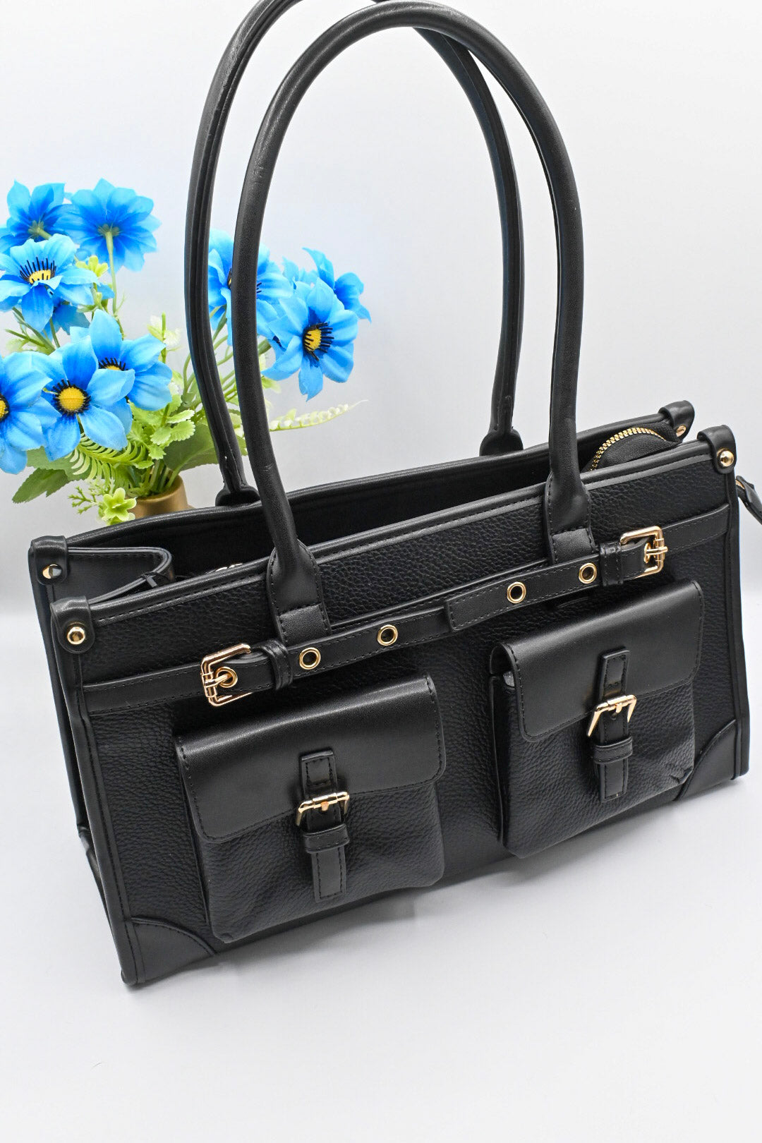 ELEGANT HANDTAS | ZWART