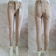 JEWELLY JEANS | HIGH WAIST JW22119A
