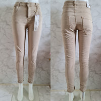 JEWELLY JEANS | HIGH WAIST JW22119A