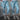 Stretchbroek bladeren | licht blauw