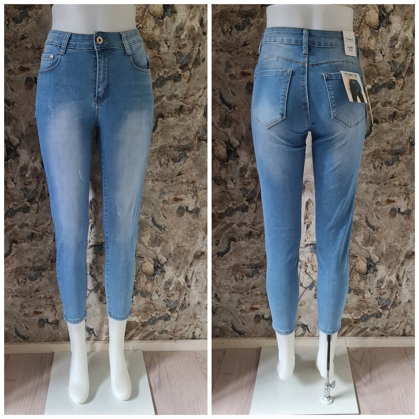 G-SMACK JEANS HIGH WAIST | SG6388#