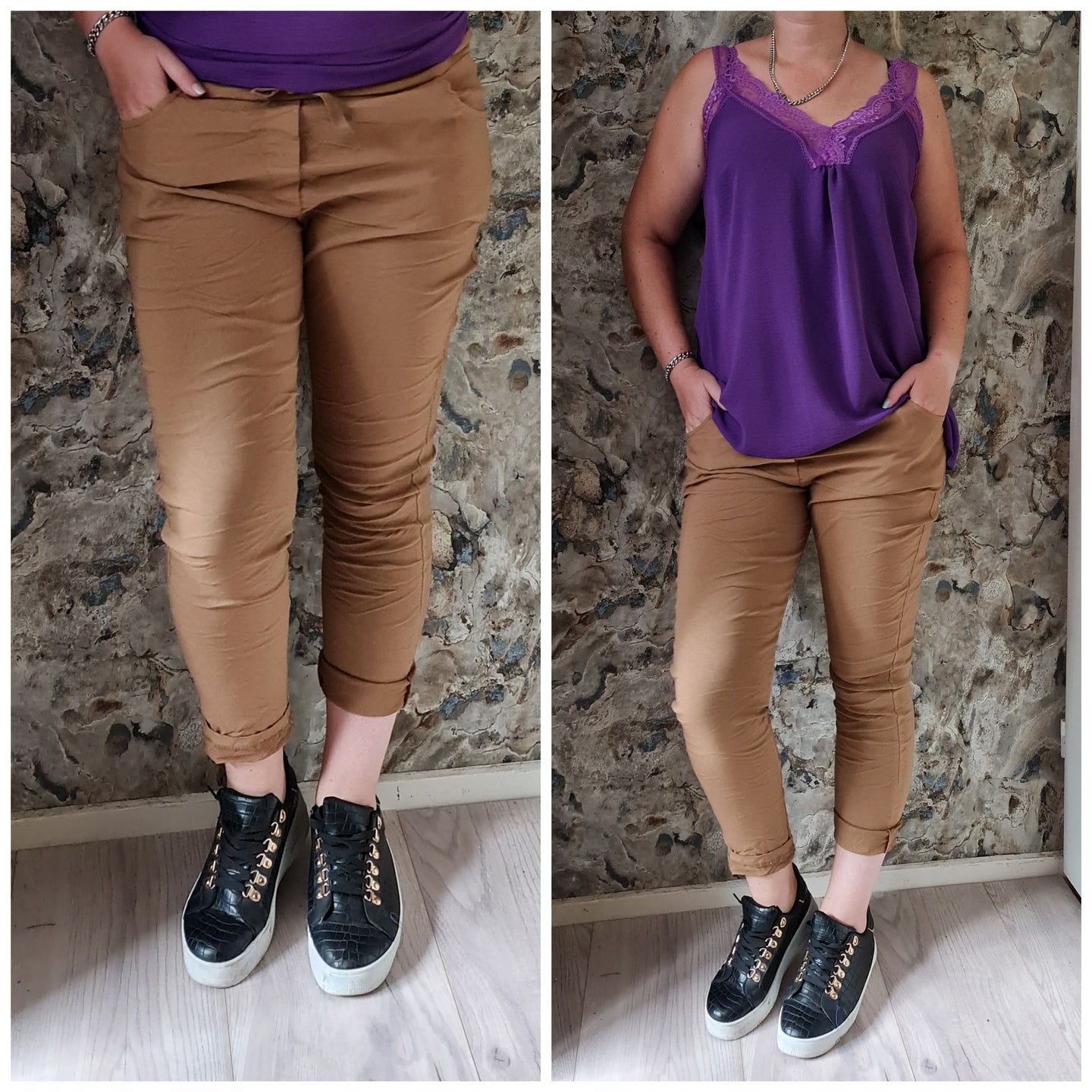 Stretchboek | Camel