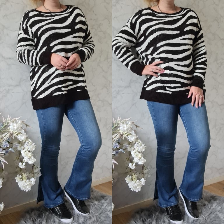 HELLO MISS SPLIT JEANS | HM6141-5